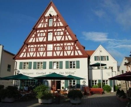 Metzgerei Gasthof Romantik Hotel Der Millipp Beilngries Exteriör bild