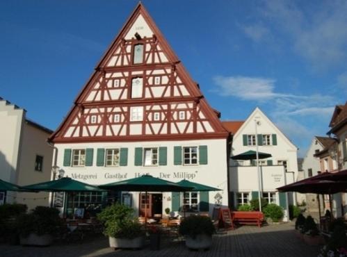 Metzgerei Gasthof Romantik Hotel Der Millipp Beilngries Exteriör bild